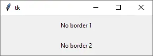 Tkinter Label_no 테두리