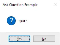 Tkinter Message Box_askquestion