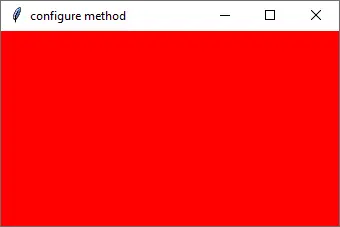 Wie man Tkinter Hintergrundfarbe einstellt - Methode konfigurieren