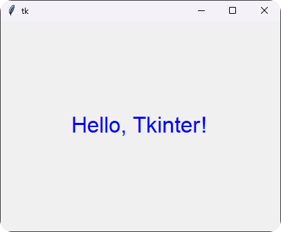add text to tkinter canvas