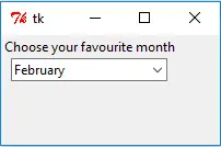 Tkinter チュートリアル - コンボボックス Combobox