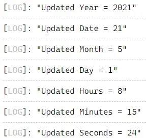 Date Object Properties in TypeScript