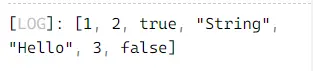 creating an array using the any data type in Typescript