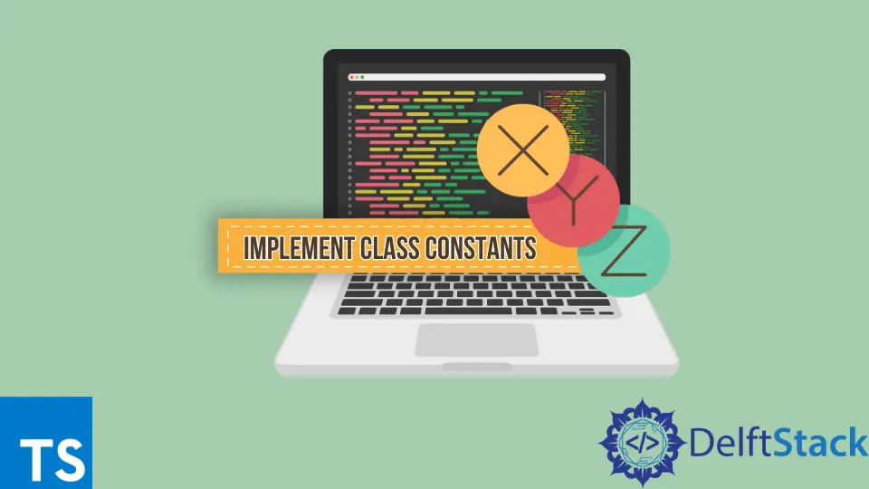 Implementar constantes de clase en TypeScript