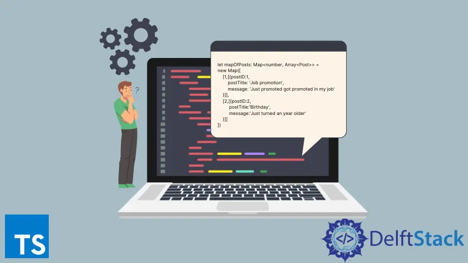 How to Initialize a Map Containing Arrays in TypeScript