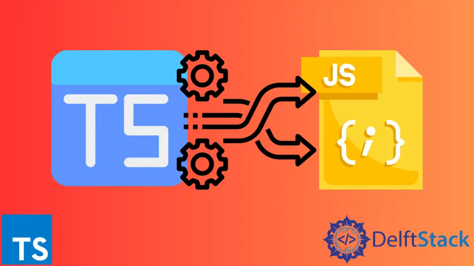 TypeScript 코드를 JavaScript 코드로 변환