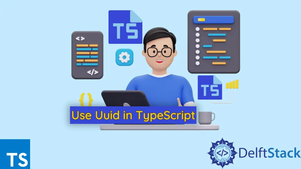 Verwenden Sie UUID in der TypeScript-Nodejs-App