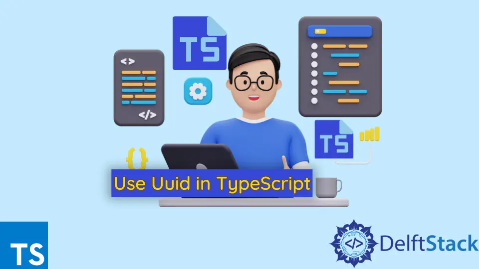 TypeScript Nodejs アプリで Uuid を使用する