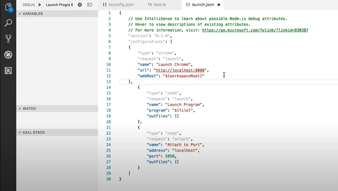 set the url path to the desired port number on which you want to create an instance when the debugger is launched