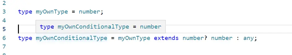 Typescript Infer - Output 4