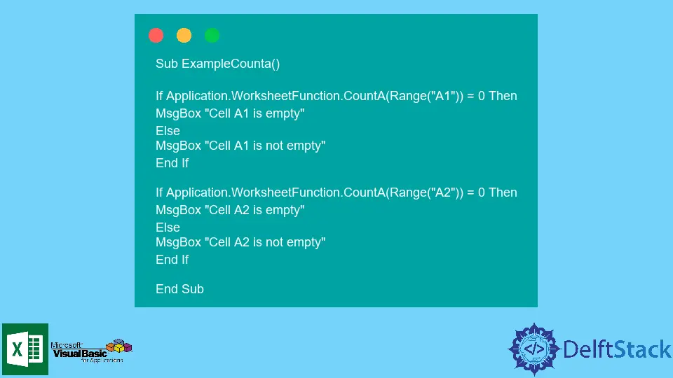 How to Check if a Cell Is Empty in Microsoft Excel VBA