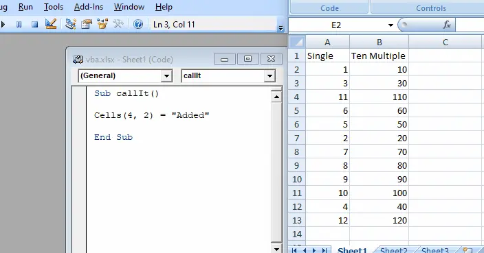 Cambiar el valor de una celda usando la notación R1C1 en VBA