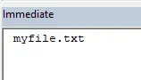 VBA でファイル システム オブジェクトを使用してフォルダーからファイル名を確認