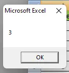 count columns in VBA last column being used towards right of the sheet using End method