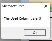 count columns in VBA using With loop