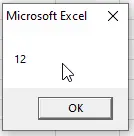 Zählen von Zeilen des Excel-Bereichs in VBA