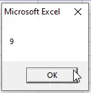 contando filas de rango de Excel usando usedrange en VBA