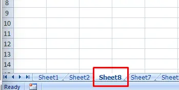 creating single sheet second example using add function in VBA