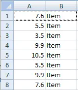 demo data for removing duplicates in VBA