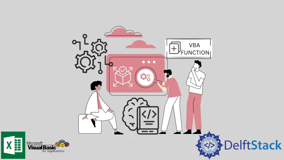 L'utilisation de la fonction dans VBA