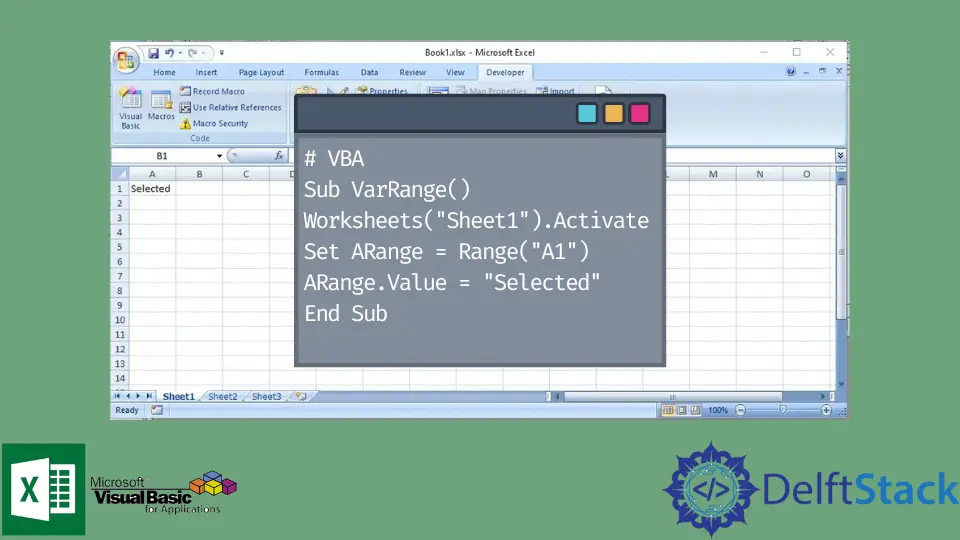 How to Create Variable Range in VBA