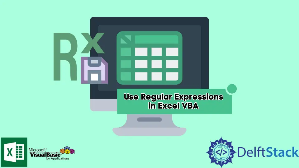 Verwenden Sie reguläre Ausdrücke in Excel VBA