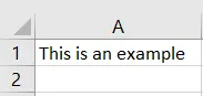 Sample VBA module output