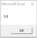 función de redondeo hasta un punto decimal en VBA