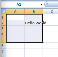 selecting a range of cells in VBA
