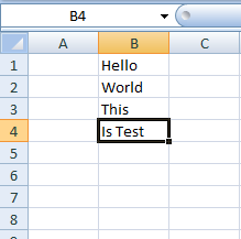 selecting non empty last cell in a column in VBA