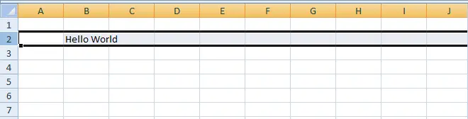 Auswahl einer Zeile in VBA