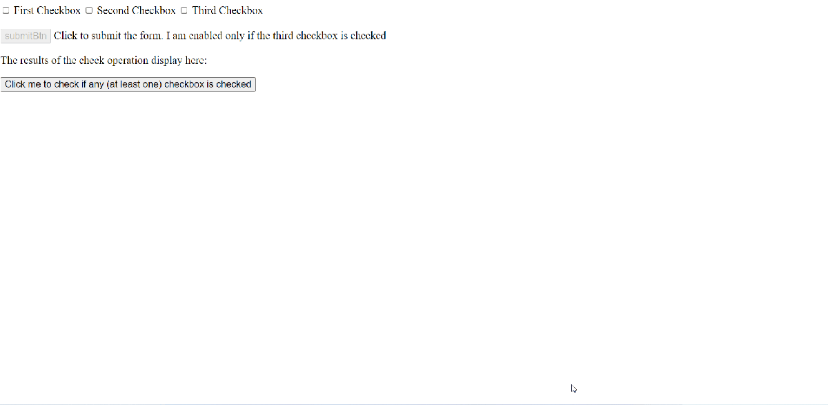Check if any checkbox is checked