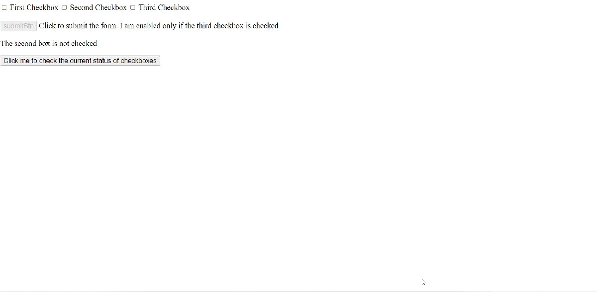 Is checkbox checked with element ID