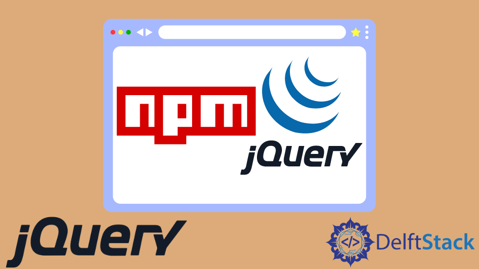 Utiliser le module jQuery NPM