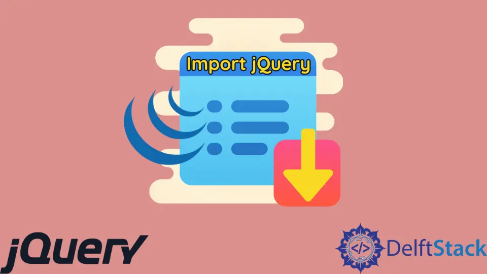 How to Import jQuery