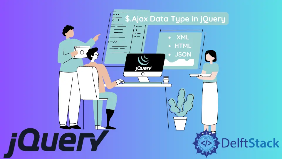 $.Ajax-Datentyp in jQuery