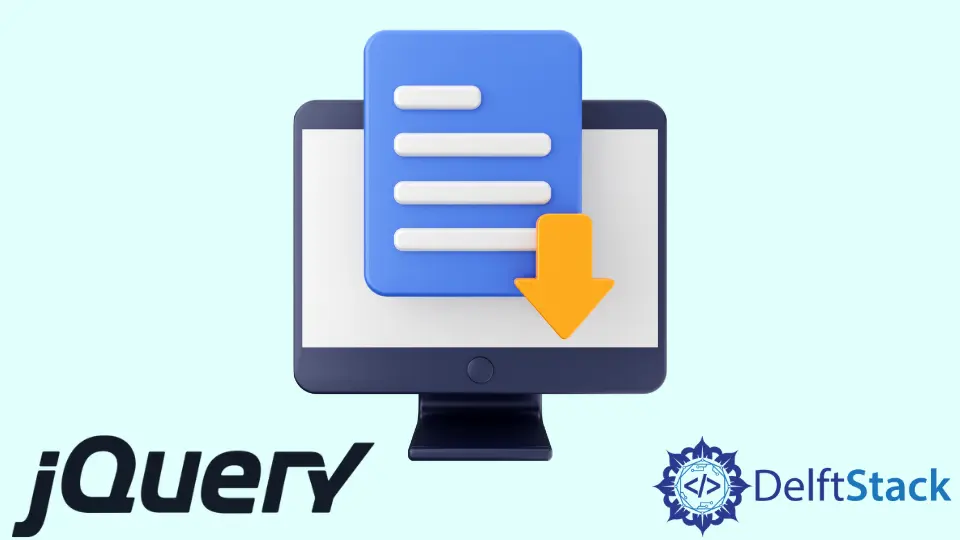 How to Download File in jQuery