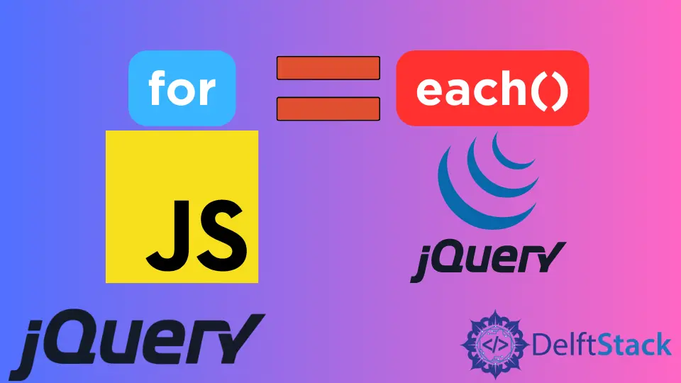 Verwenden Sie die for-Schleife in jQuery