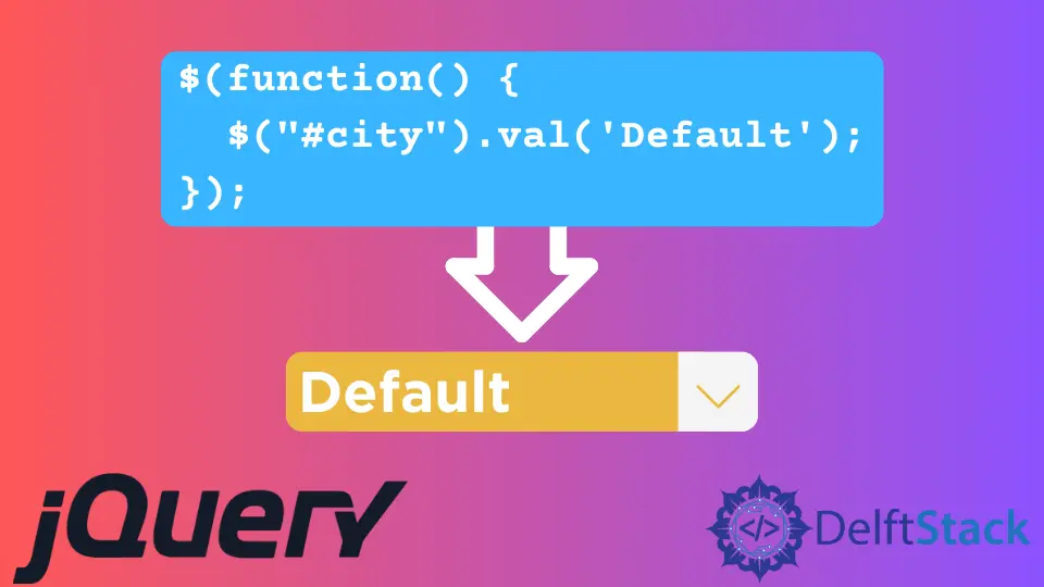 Establecer la opción seleccionada en jQuery