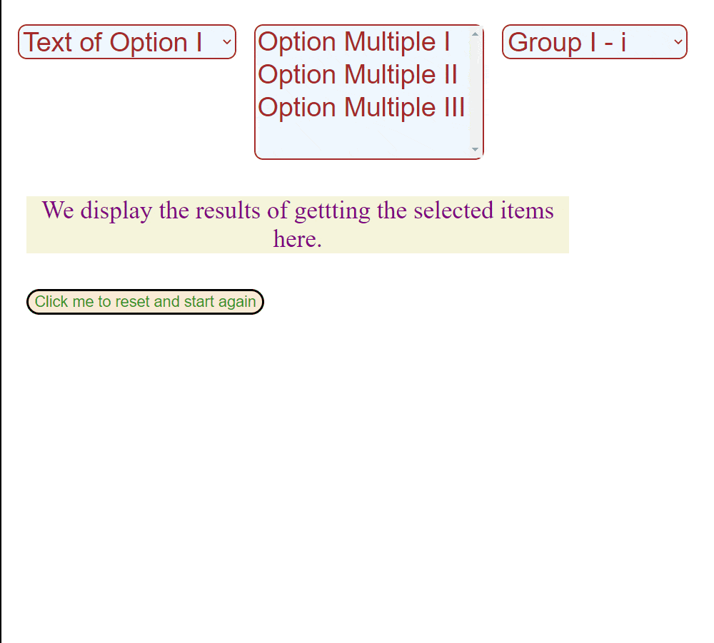 jQuery get selected option text