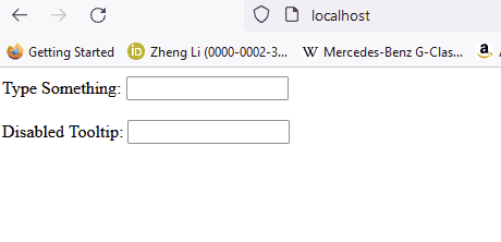 jQuery Tooltip Content Track Disabled