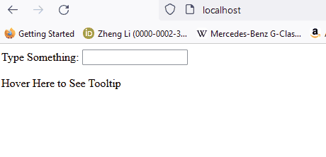 jQuery Tooltip