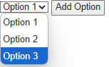 Add Select Option