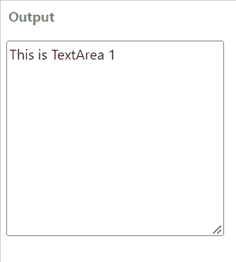 jquery set value of text area - use val method to set the value of the text area