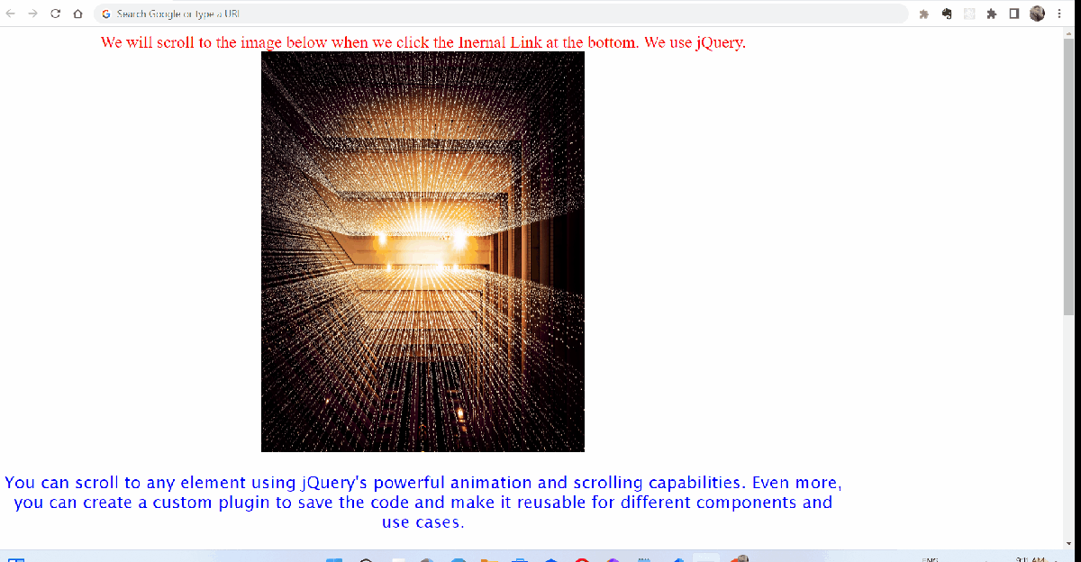 jQuery scroll and add element hash to URL