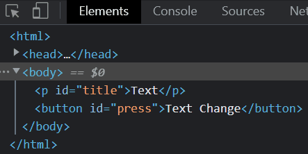 Use text() Method to Change Text with Click Events - Output 2