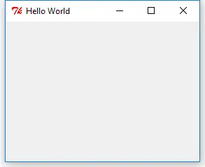 Tkinter Hello World