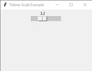 Escala de Tkinter Horizontal e Resolução Diferente